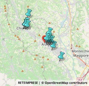 Mappa Via O. M. Pagani, 36071 Arzignano VI, Italia (2.46231)