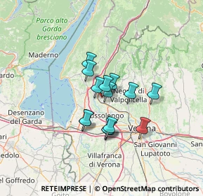 Mappa 37015 Sant'Ambrogio di Valpolicella VR, Italia (8.94643)