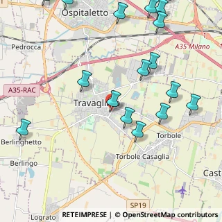 Mappa Viale Conciliazione, 25039 Travagliato BS, Italia (2.74353)