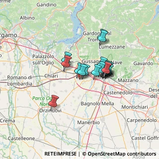 Mappa Via Conciliazione, 25039 Travagliato BS, Italia (9.34842)