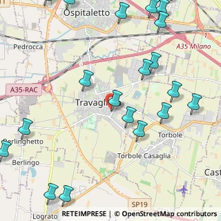 Mappa Via Padre Dionisio Troncana, 25039 Travagliato BS, Italia (3.0185)