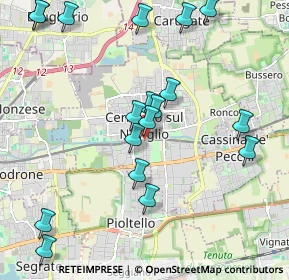 Mappa Cernusco S.n., 20063 Cernusco sul Naviglio MI, Italia (2.27278)