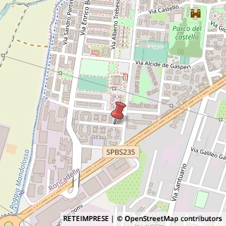 Mappa Via Padre Ottorino Marcolini, 4, 25030 Roncadelle, Brescia (Lombardia)
