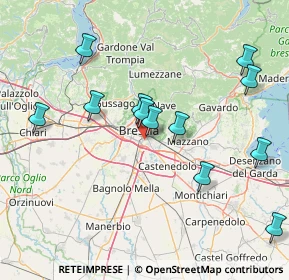 Mappa Via Leonida Bissolati, 25125 Brescia BS, Italia (16.25333)