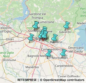 Mappa Via Leonida Bissolati, 25125 Brescia BS, Italia (7.68)