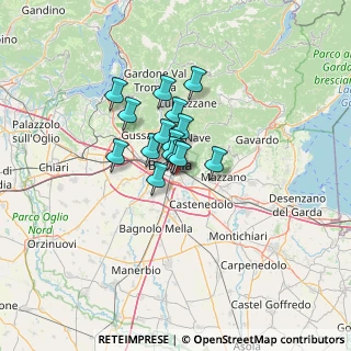 Mappa Via Leonida Bissolati, 25125 Brescia BS, Italia (7.67133)