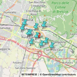Mappa Via Leonida Bissolati, 25125 Brescia BS, Italia (1.29273)