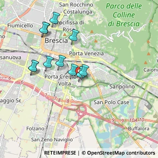 Mappa Via Leonida Bissolati, 25125 Brescia BS, Italia (1.82636)