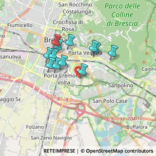 Mappa Via Leonida Bissolati, 25125 Brescia BS, Italia (1.51)