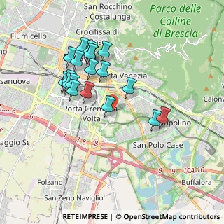 Mappa Via Leonida Bissolati, 25125 Brescia BS, Italia (1.74)