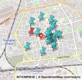 Mappa Via XXV Aprile, 24047 Treviglio BG, Italia (0.296)