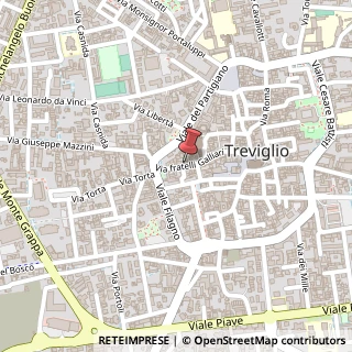 Mappa Via Fratelli Galliari, 22/A, 24047 Treviglio, Bergamo (Lombardia)