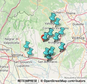 Mappa Via Alpone, 37035 San Giovanni Ilarione VR, Italia (10.61)