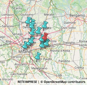 Mappa Piazza Decorati al Valor Civile, 20051 Cassina de' Pecchi MI, Italia (9.32786)