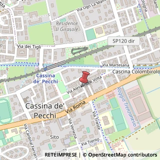 Mappa Via Giuseppe Verdi, 5, 20060 Cassina de' Pecchi, Milano (Lombardia)