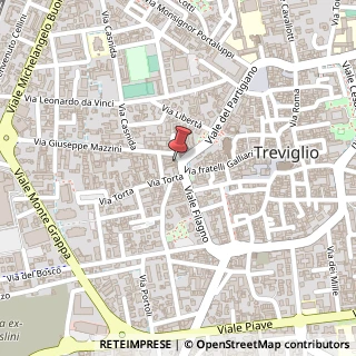 Mappa Piazza Del Popolo, 34, 24047 Treviglio, Bergamo (Lombardia)