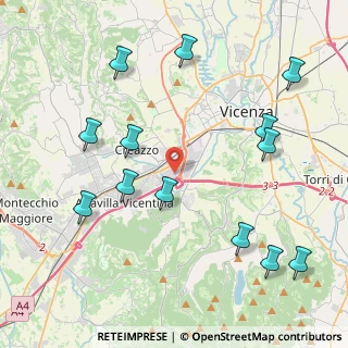 Mappa Via della Siderurgia, 36100 Vicenza VI, Italia (4.88462)