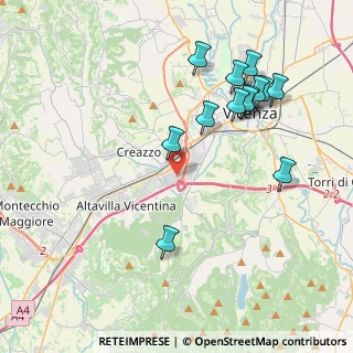 Mappa Via della Siderurgia, 36100 Vicenza VI, Italia (4.23)