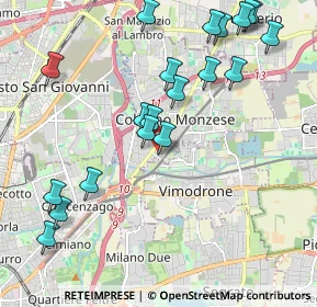 Mappa Via Luigi Einaudi, 20093 Cologno Monzese MI, Italia (2.3335)