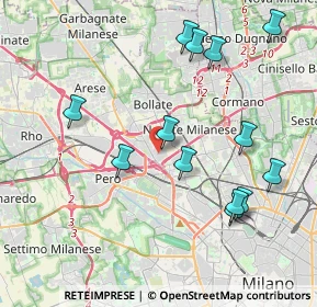 Mappa Via Palmanova, 20021 Baranzate MI, Italia (4.25538)