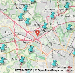 Mappa Via Palmanova, 20021 Baranzate MI, Italia (6.49059)