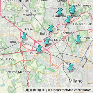 Mappa Via Palmanova, 20021 Baranzate MI, Italia (4.79273)