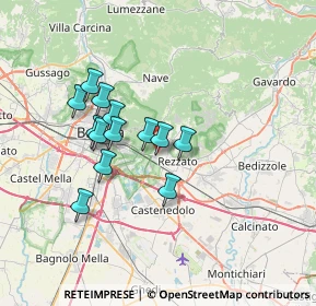 Mappa Via Salodiana, 25135 Brescia BS, Italia (5.70769)