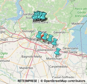 Mappa Via Salodiana, 25135 Brescia BS, Italia (13.0065)