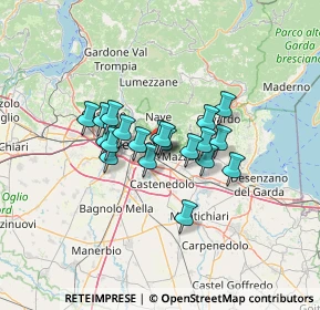 Mappa Via Salodiana, 25135 Brescia BS, Italia (8.8945)