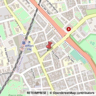 Mappa Via Vincenzo da Seregno, 11/A, 20161 Milano, Milano (Lombardia)