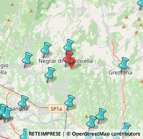 Mappa Via Cerè, 37024 Negrar di Valpolicella VR, Italia (6.878)