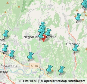 Mappa Via Cerè, 37024 Negrar di Valpolicella VR, Italia (5.02667)