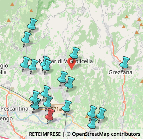 Mappa Via Cerè, 37024 Negrar di Valpolicella VR, Italia (4.9035)