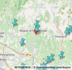 Mappa Via Cerè, 37024 Negrar di Valpolicella VR, Italia (6.9575)