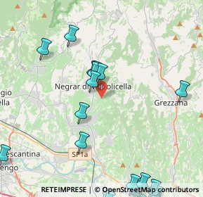 Mappa Via Cerè, 37024 Negrar di Valpolicella VR, Italia (5.832)