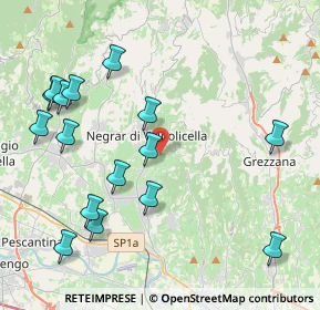 Mappa Via Cerè, 37024 Negrar di Valpolicella VR, Italia (4.75813)