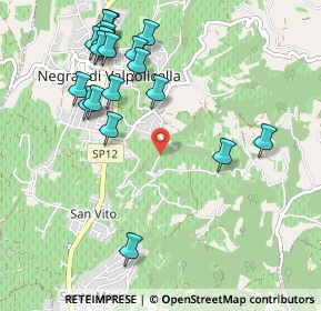 Mappa Via Cerè, 37024 Negrar di Valpolicella VR, Italia (1.1505)