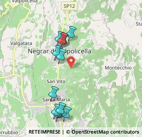 Mappa Via Cerè, 37024 Negrar di Valpolicella VR, Italia (1.90182)