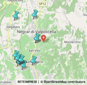 Mappa Via Cerè, 37024 Negrar di Valpolicella VR, Italia (2.46909)