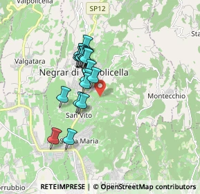 Mappa Via Cerè, 37024 Negrar di Valpolicella VR, Italia (1.35737)
