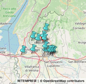 Mappa Via Cerè, 37024 Negrar di Valpolicella VR, Italia (8.32846)