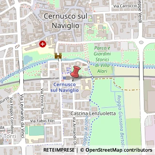 Mappa Via Alessandro Volta, 20063 Cernusco sul Naviglio, Milano (Lombardia)