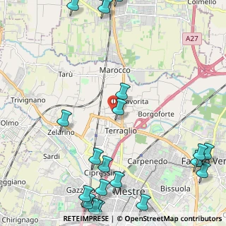 Mappa Via Marsala, 30174 Mestre VE, Italia (3.28)