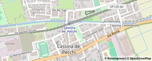Mappa Cassina de’ Pecchi