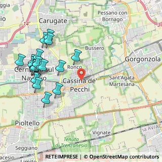 Mappa Via Papa Giovanni XXIII, 20060 Cassina De' Pecchi MI, Italia (2.38526)