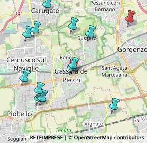 Mappa Via Papa Giovanni XXIII, 20051 Cassina de' Pecchi MI, Italia (2.34538)