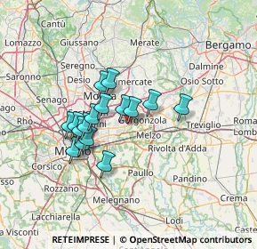 Mappa Via Papa Giovanni XXIII, 20051 Cassina de' Pecchi MI, Italia (10.58063)