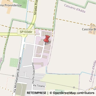 Mappa Via Caravaggio, 32-34, 20060 Pozzuolo Martesana, Milano (Lombardia)