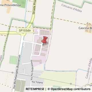 Mappa Via Caravaggio, 28/30, 20060 Pozzuolo Martesana, Milano (Lombardia)