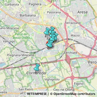 Mappa Via Magenta, 20017 Rho MI, Italia (0.82182)